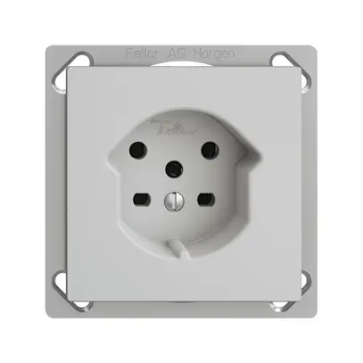 Prise INC EDIZIOdue T15 gris clair 