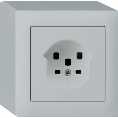 Presa AP HA kallysto tipo 25 con morsetti a innesto grigio chiaro 