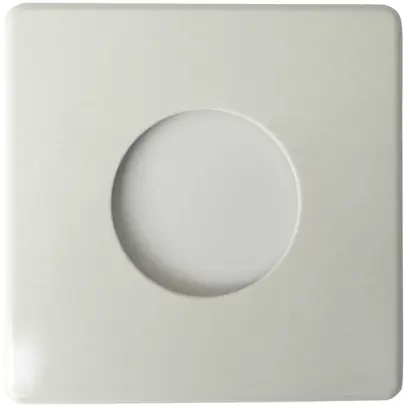 Abdeckplatte III 58mm weiss 