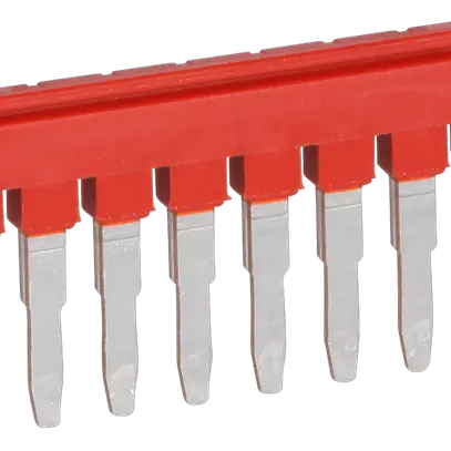 Steckbrücke 5mm 10L rot CLIPLINE 
