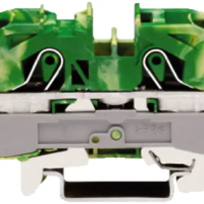 Borne de passage WAGO TOPJOB S 16mm² 2L vert/jaune série 2016 