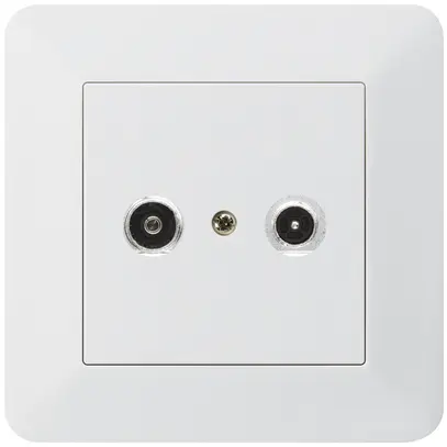 Presa antenna INC kallysto.trend R/TV 23dB 2GHz bianco 