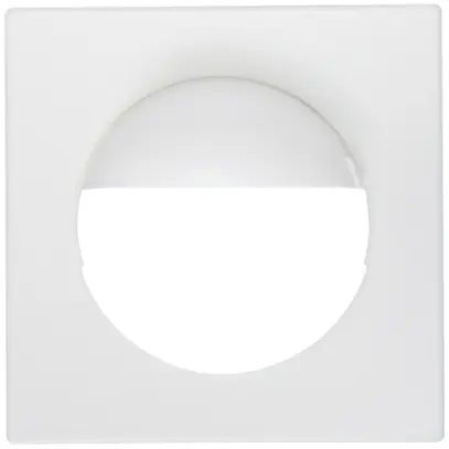 Kit frontal Luxomat pour EDIZIOdue blanc 