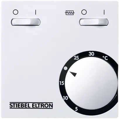 Thermostat d'ambiance Stiebel Eltron RTNZ-S2, 5…30°C, 230V, 10A, 0-I/0-I, blanc 