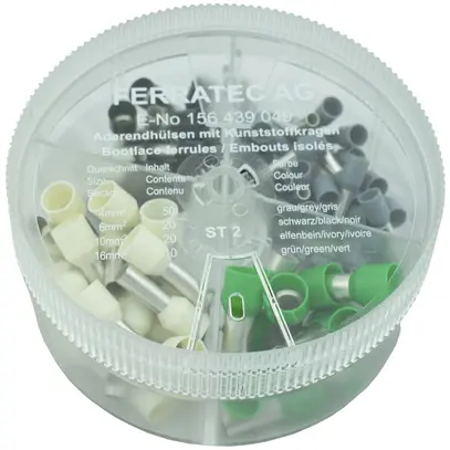 Embouts de câble assortis Ferratec isolés SD92 