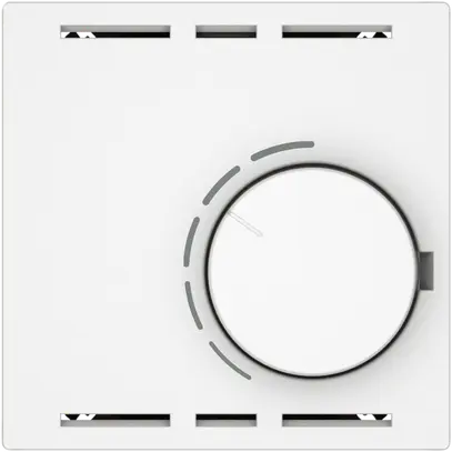 Raumthermostat EDIZIO.liv SNAPFIX® ohne Schalter 230VAC 50Hz ws 