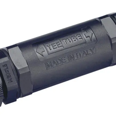 Boîte de connexion SLV 5 pôles, IP68 noir 