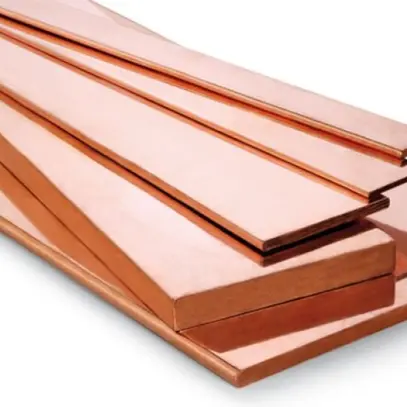 Barra piatta Cu semidura nuda, 3×15mm, 3m 