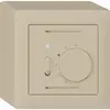 Thermostate d'ambiance AP kallysto beige avec interrupteur 