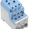 Bloc répartiteur WM WPD 110 1×70+1×35/6×16mm² 200A 1000V bleu 
