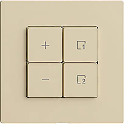 Stazione secondaria per dimmer 1c/4t scena WLAN Edue Wiser vanille 