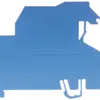 Plaque d'extrémité Woertz bleu pour 30430 