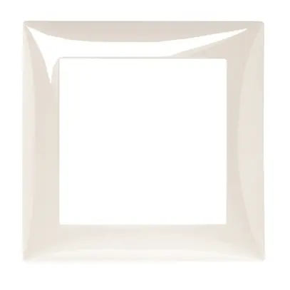 Telaio di copertura SIDUS 1×1 bianco lucido 