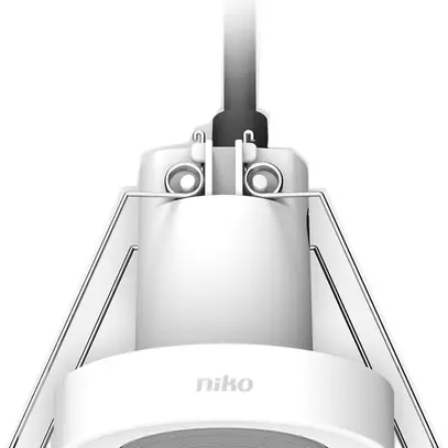 EB-Mini-Präsenzmelder P34MR, KNX, 7…8m, 360°, weiss 