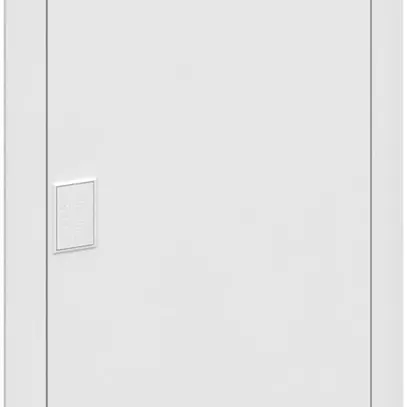 Cadre avec porte ventilée ABB pour distributeur multimédia 4 rangées 