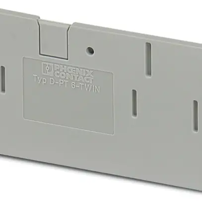 Couvercle PX L=72.4mm, l=2.2mm gris 