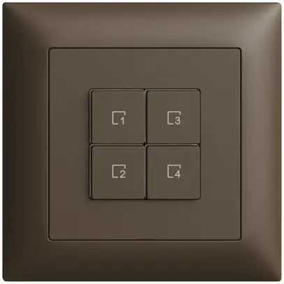 Pulsante scena INC 4 scene/4T Edue Wiser coffee 