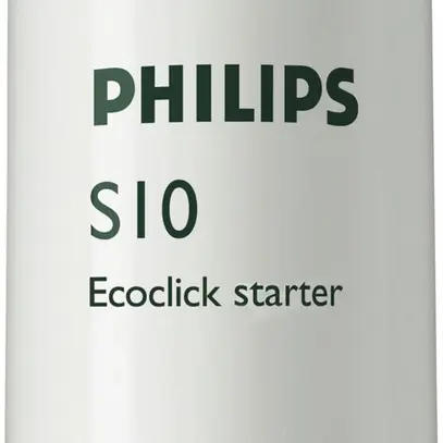 Starter à effluve Philips Ecoclick S10 4…65W SIN 220…240V EUR/20X25CT blanc 