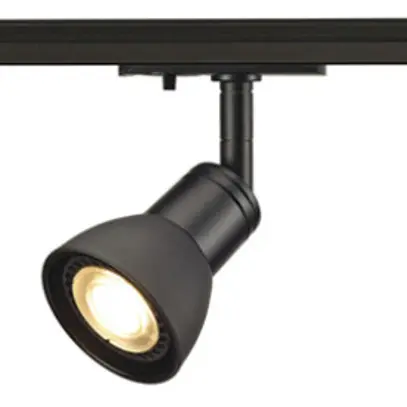 Projecteur SLV PURIA GU10 50W avec adaptateur 1-phase IP20, noir 