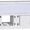 FLF-Montageset R&M für Module Kat.6A/EL spezial, 2-Port, weiss 