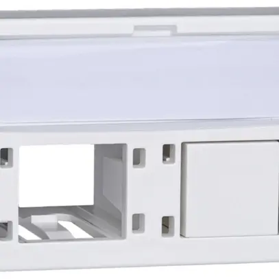 Kit de montage FLF R&M pour modules cat.5e/6 spécial, 2-port, blanc 