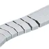 Caniveau de câble R&M flexible 1m, gris clair 
