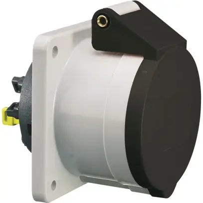 Prise AP CEE Bals 5P 16A 500V 7h noir IP44 nick.Quick Connect 