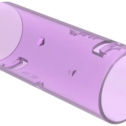 Verbindungsmuffe Spotbox M25 violett transparent 