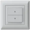 Interruttore per tapparelle INC kallysto.line 2 tasti di comando grigio chiaro 