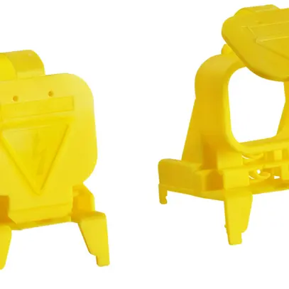 Steuerdrahtfixierung Hager zu Zählersteckklemme KJ31 100A 