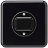 Interrupteur ENC basico 3/1L noir 