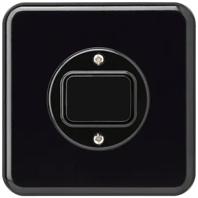 Interruttore INC basico 3/1L nero 