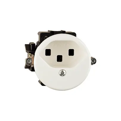 Presa INC FH T23 16A bianco, morsetti a vite 