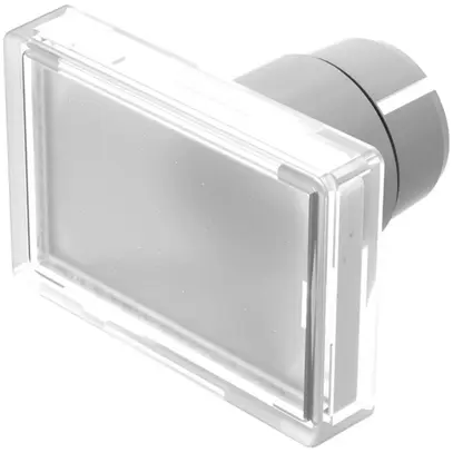 Calotta per pulsante EAO 22 piatto incolore 