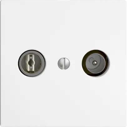 Prise TV-R ENC EDIZIOdue 11dB blanc à large bande 5…2000MHz, F 