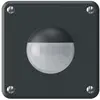 Frontset Hager robusto IP55 Z für Bewegungsmelder schwarz 