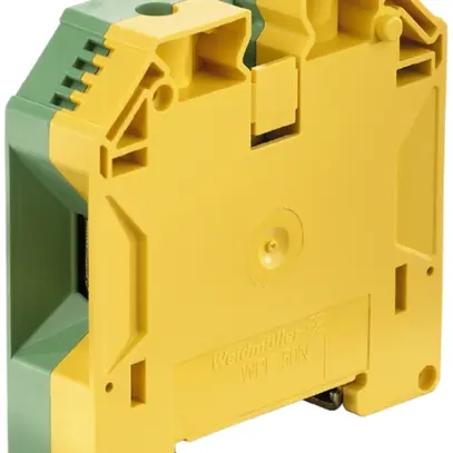 Borne de protection Weidmüller WPE N connexion à vis 50mm² vert/jaune 