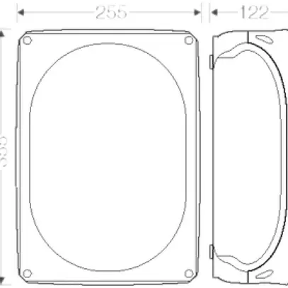 AP-Abzweigdose Hensel DK 5000 grau 