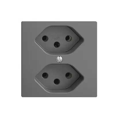 Presa INC EDIZIOdue 2×T13 grigio scuro 