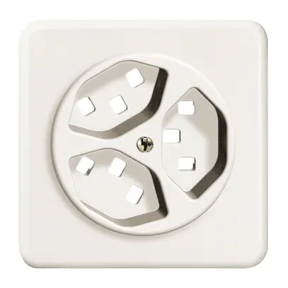 Kit frontal ENC FH 3×T23 blanc 86×86mm 