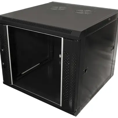 Armoire murale VALUE 9 UH (h×l×p) 505×570×450 mm, noir, RAL9005 