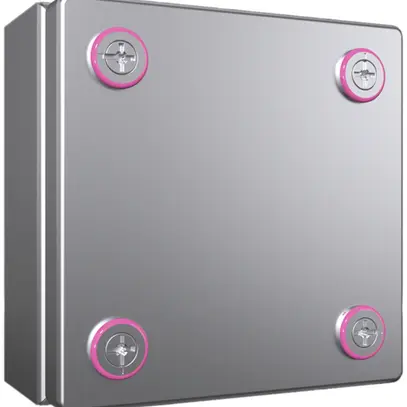 Piccola scatola Rittal KX Derivazione, IP66, 150×150×80mm, acciao pregiato V2A 