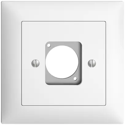 Kit de montage ENC pour prise XLR EDIZIOdue blanc 