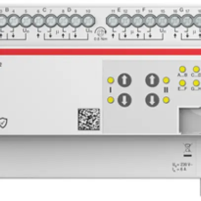 Actionneur de jalousie AMD ABB JRA/S8.230.2.2 8-fois 6A/230VAC 