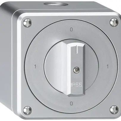 AP-Drehschalter robusto IP55 Schema 0/1P aluminium 