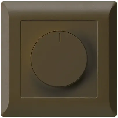 Variateur rotatif station secondaire ENC Hager kallysto.line brun 