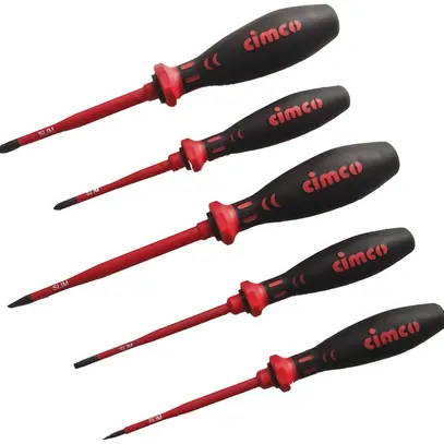 Set di cacciaviti CIMCO VDE 1000V 5 pezzi 