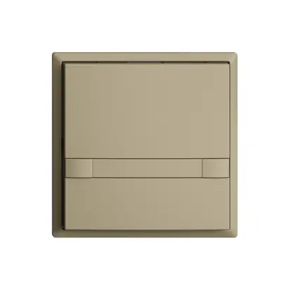 Pulsante INC KNX 1×EDIZIOdue colore sand RGB senza LED con inserto carta 