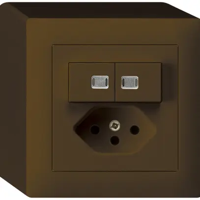 Combinaison lumineuse AP 3/1P+A-R+T13 brun kallysto 2 lentilles 