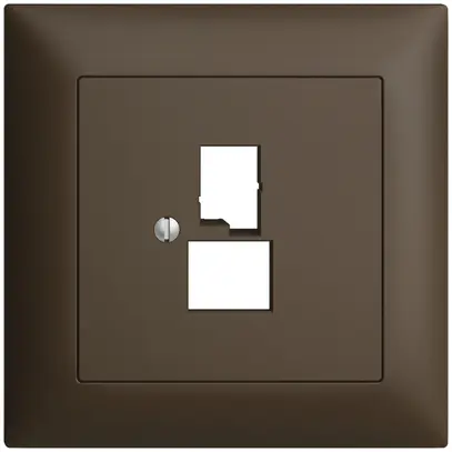 Kit frontal ENC EDIZIOdue coffee pour prise DSL à large bande 